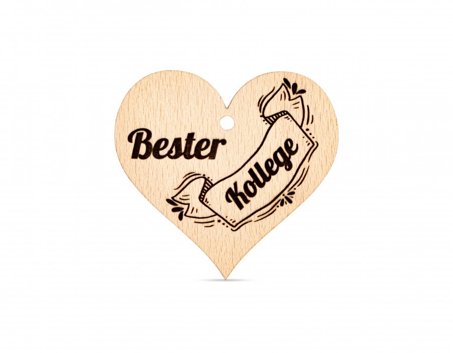 Anhänger Bester Kollege  Kronkorkenhalter & Trinkspiel